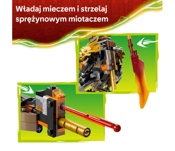 LEGO NINJAGO 71854 Mech specjalny Cole’a i Zane w smoczej zbroi - 1473537 - zdjęcie 12